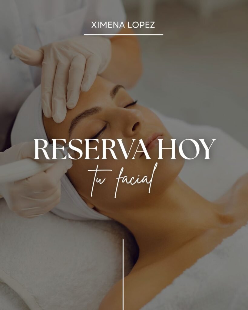 Neutral Minimalista Spa Belleza Post de Instagram banner publicitario de agendamiento de citas para tratamientos de medicina estetica en manizales
