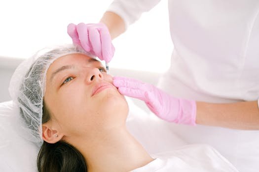 pexels-photo-4586708-4586708 Woman receives cosmetic injection in clinical setting, enhancing beauty using modern techniques.
